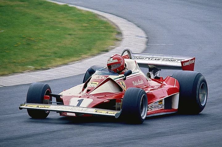 Ferrari 312T Formula 1 car of the mid-1970s