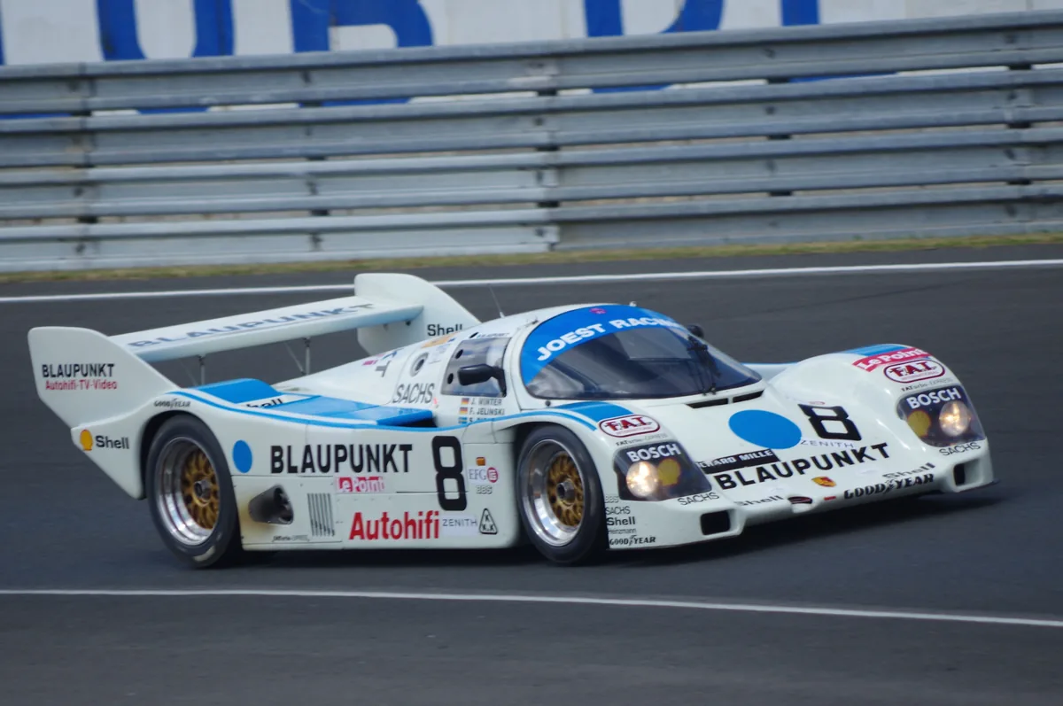 1987 Joest Racing Porsche 962C at Le Mans Classic 2016