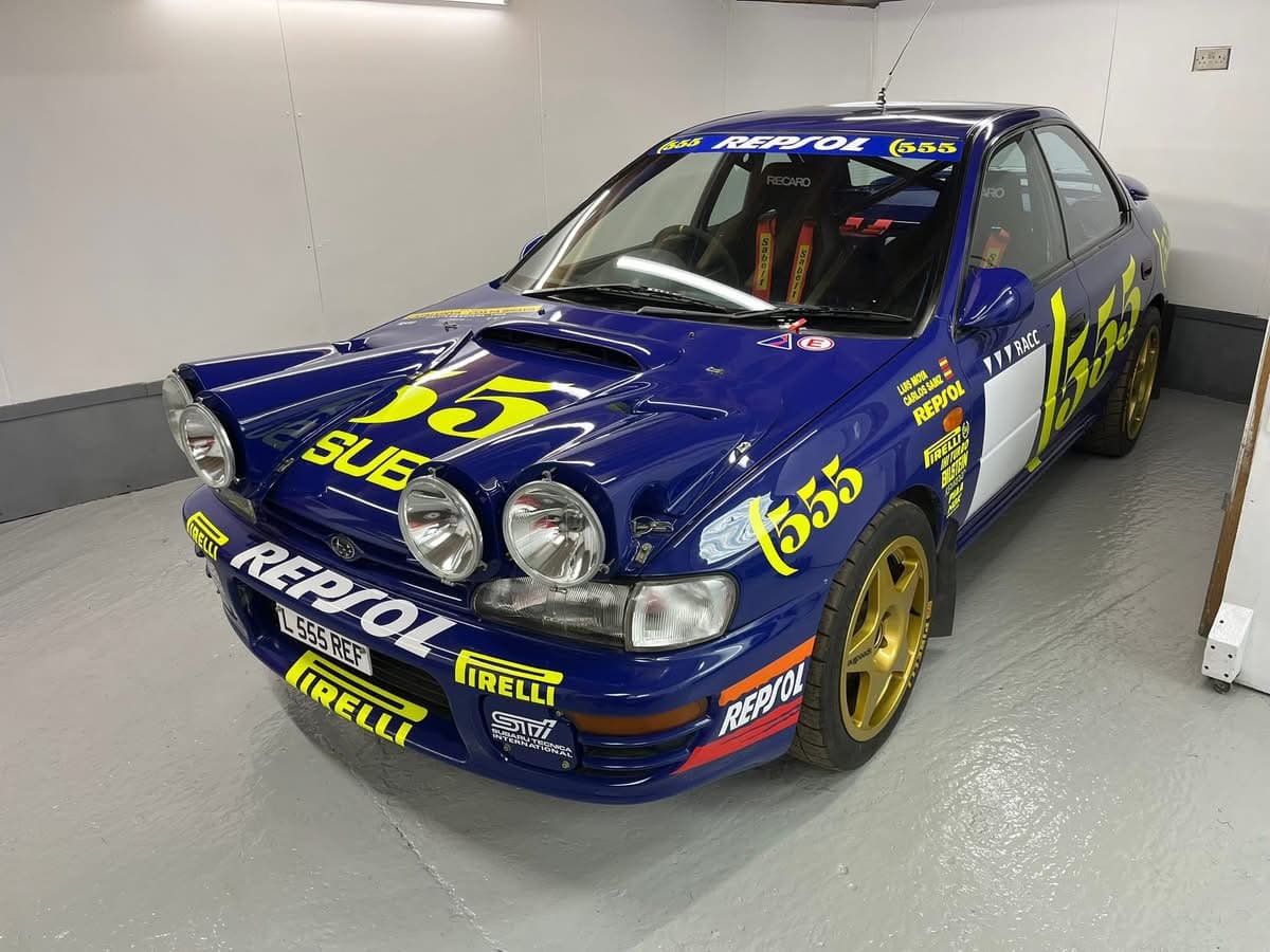Prodrive Subaru Impreza GC8 rally car